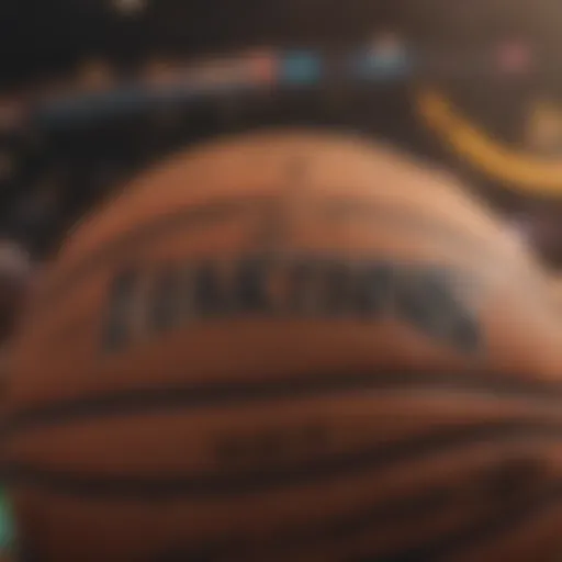 Visual representation of NBA title odds trends