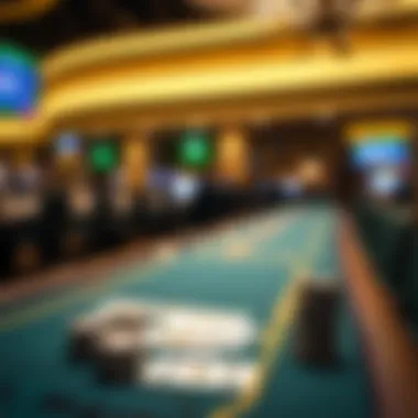 Representation of responsible gambling practices and guidelines.