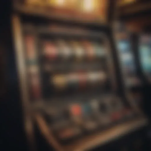 Inside view of a Buffalo slot machine showcasing its mechanics