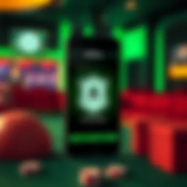 Security Features of Mr Green App Visual representation of security features in the Mr Green App