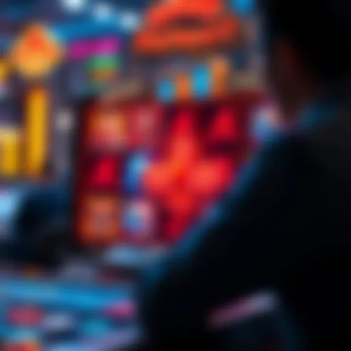 Engaging Mechanics in Action Gameplay screen showcasing unique mechanics of the slot