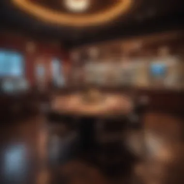 Culinary Delights at Atlas Casino Dining area with unique culinary offerings
