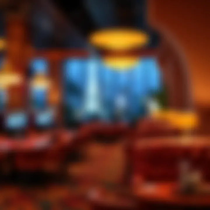 Luxurious lounge area within a Florida casino