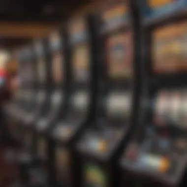 A player engaging with the latest slot machines