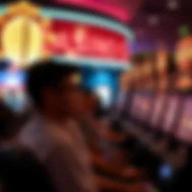 Exciting Las Vegas casino scene showcasing players enjoying slots