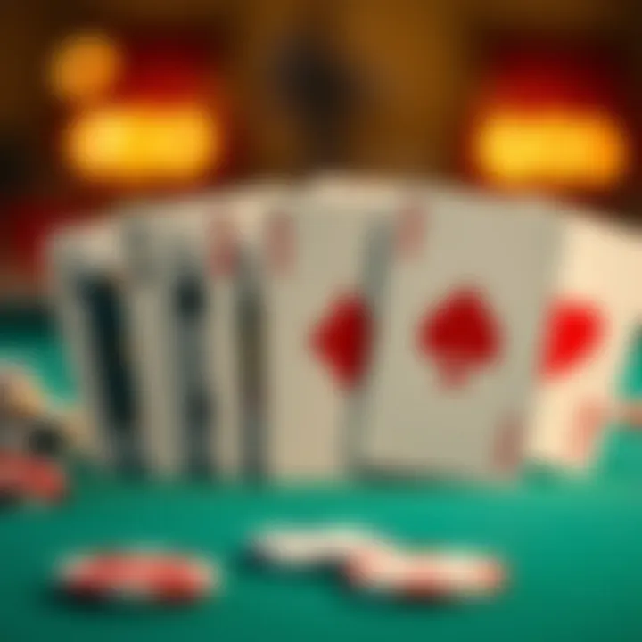 A historical timeline showcasing the evolution of Seven Card Stud.