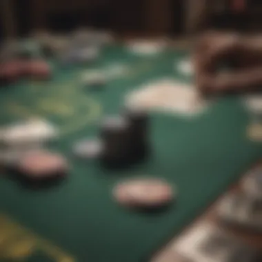 Mastering Poker Strategies for Enthusiasts An advanced strategy guide open on a table with poker cards