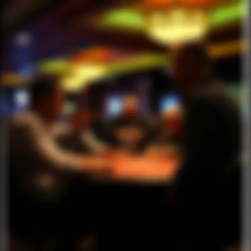 Intense Poker Game at Emerald Queen Casino Intense poker game scenario at Emerald Queen Casino