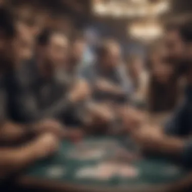 A promotional banner for a local poker tournament