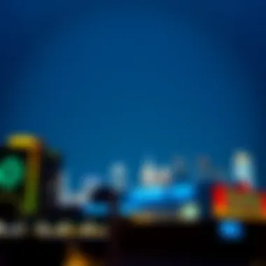 The iconic skyline of Sydney with a prominent casino in view