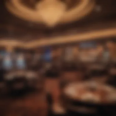 Diverse dining options available at a casino