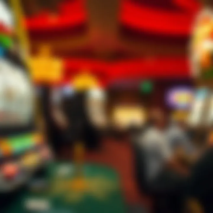 Graphical representation of economic impact of large slot operations