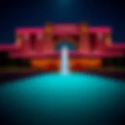 Exterior view of the largest casino in Mississippi showcasing its grand architecture