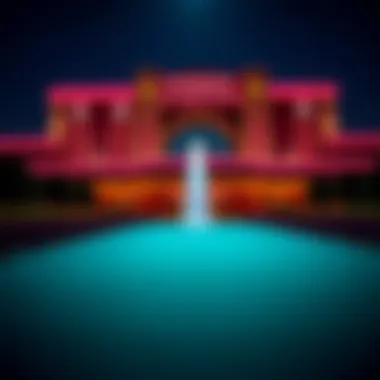 Exterior view of the largest casino in Mississippi showcasing its grand architecture