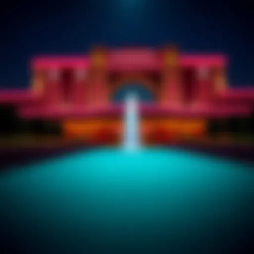 Exterior view of the largest casino in Mississippi showcasing its grand architecture