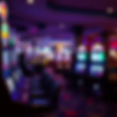 Interior gaming floor filled with various slot machines and table games