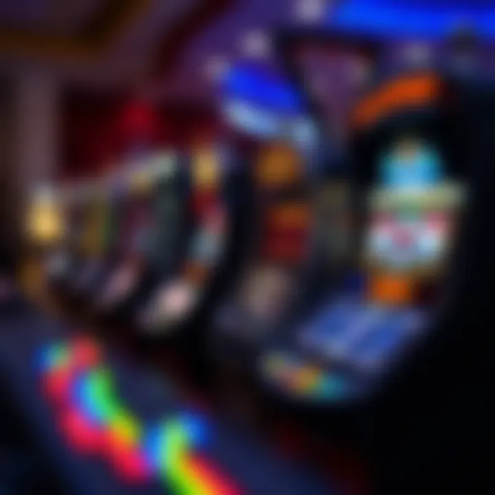A visual representation of the historical evolution of slot machines leading to modern designs