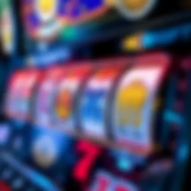 Close-up view of the Magneto slot machine interface showcasing the reels and symbols