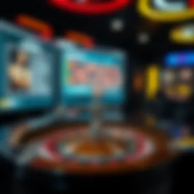 Futuristic depiction of advanced roulette technology