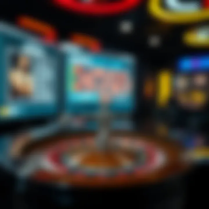 Futuristic depiction of advanced roulette technology