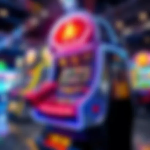 Starship-themed slot machine showcasing vibrant graphics and unique gameplay features