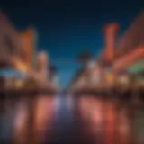 A stunning night view of Fremont Street's neon lights and vibrant atmosphere