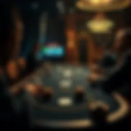 Strategic overview of a poker table