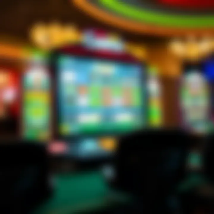 User interface of Rock N Cash Casino