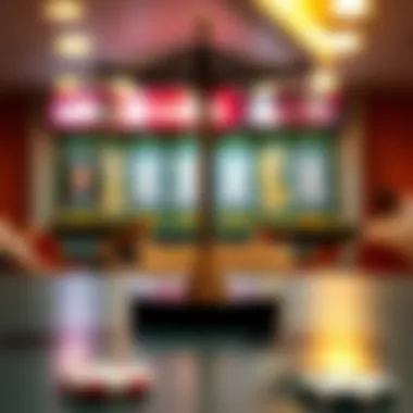 Legal Perspectives on Casino Legality in Hawaii A symbolic representation of the legal scales, highlighting the debate around casino laws in Hawaii