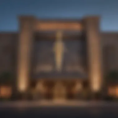 Luxor Club exterior showcasing iconic architecture