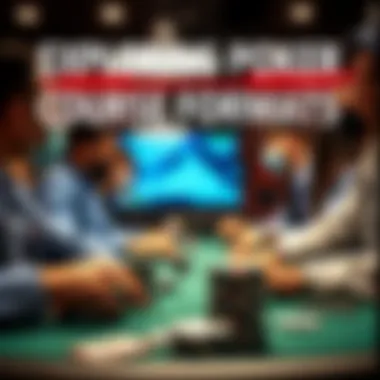 Diverse poker course formats showcased