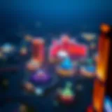 Aerial view of Winstar Casino