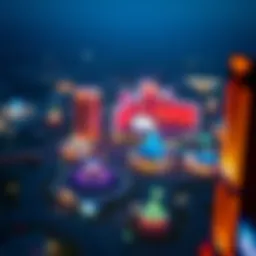 Aerial view of Winstar Casino