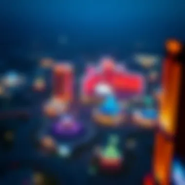 Aerial view of Winstar Casino