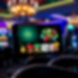 User interface of the Parx Casino Online Android app