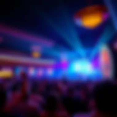 Live entertainment event taking place at Rio Casino with a vibrant crowd