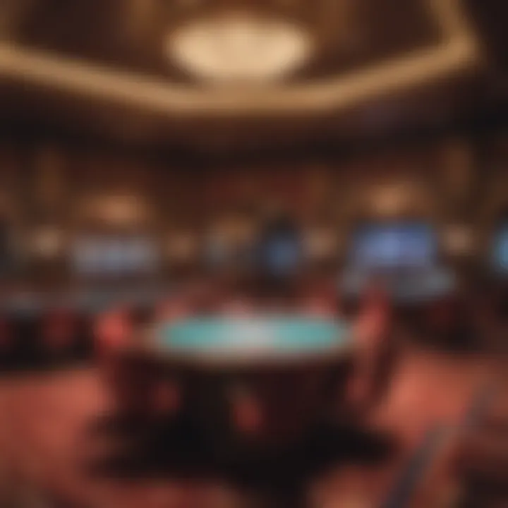 Luxurious gaming environment at Ruby Casino