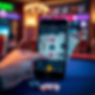 Exploring the Spades App Interface Visual representation of the Spades app interface showcasing features