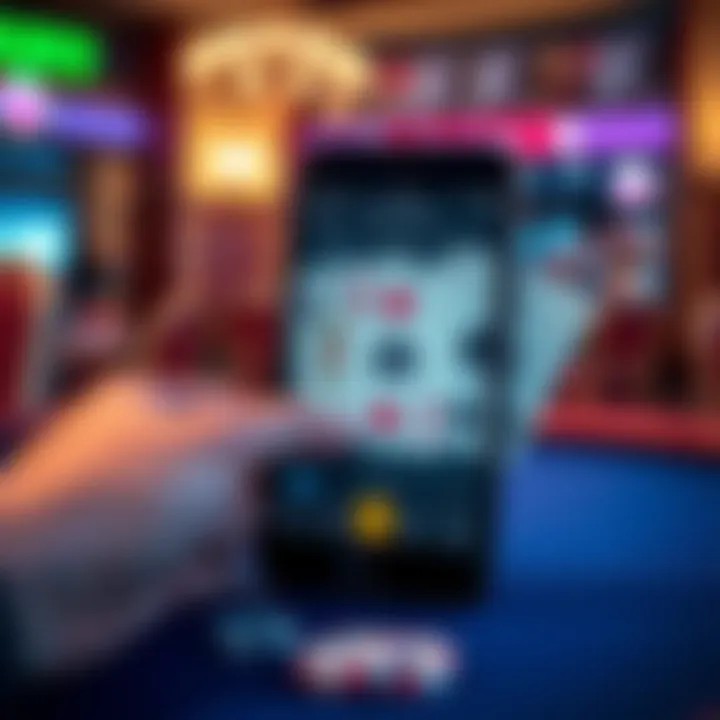 Exploring the Spades App Interface Visual representation of the Spades app interface showcasing features