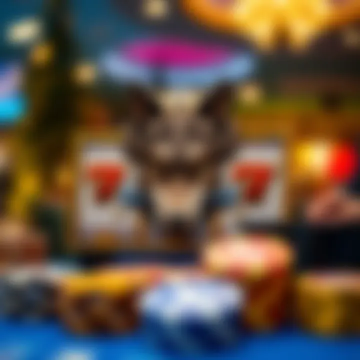 Example of a winning combination in the Wolf Gold casino game